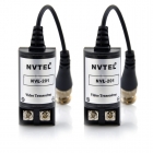 圖威TV-NVL201無(wú)源雙膠線傳輸器 傳輸距離150米